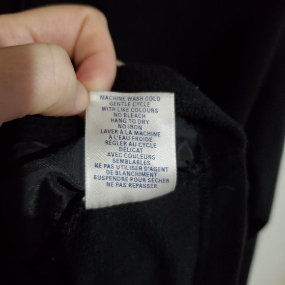 ROOTS / M / Men's Polar Fleece Wind Resistant 1/4 Zip Long Sleeve Polo Jacket - Picture 11 of 12